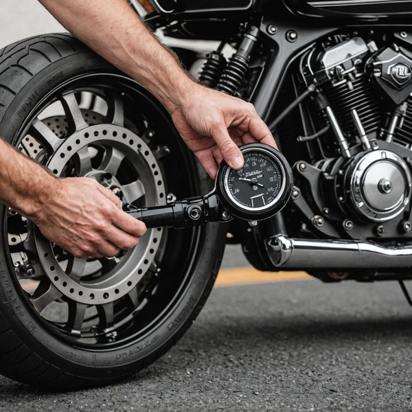 Comment installer un système de surveillance de la pression des pneus sur une moto de touring ?