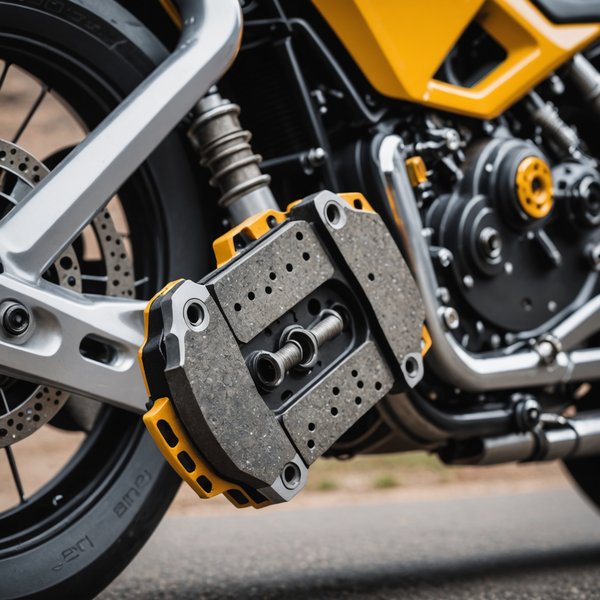 Quels sont les critères pour sélectionner des plaquettes de frein haute performance pour une moto de course?